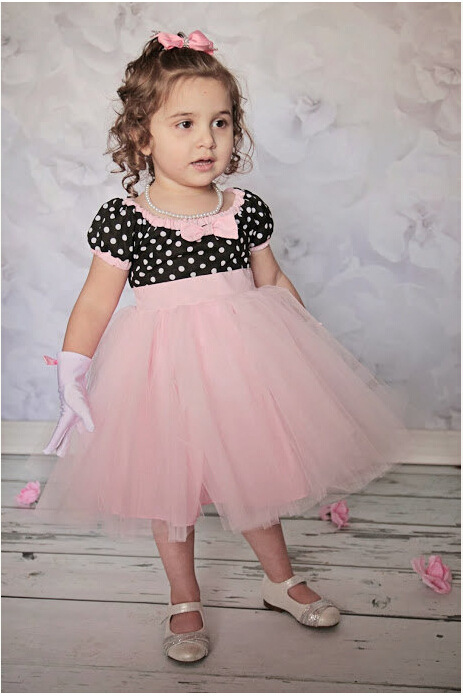 F68130 children s princess gauze dress